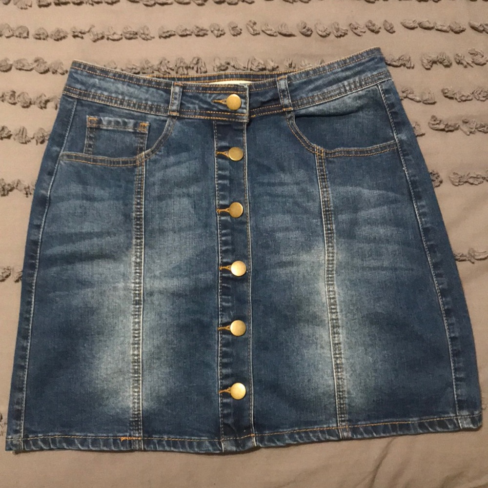 Jean Skirt